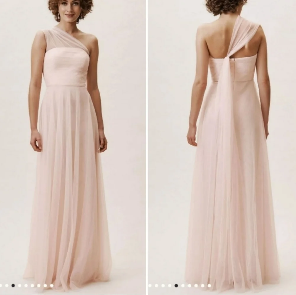 BHLDN × Jenny Yoo Ryder Strapless Open Back Convertible Dress Size 2 Blu… - Picture 4 of 8